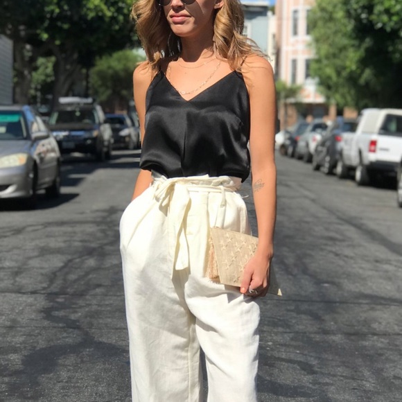 Cami NYC The Jenna Black Silk Tank Top Blouse - Picture 5 of 8